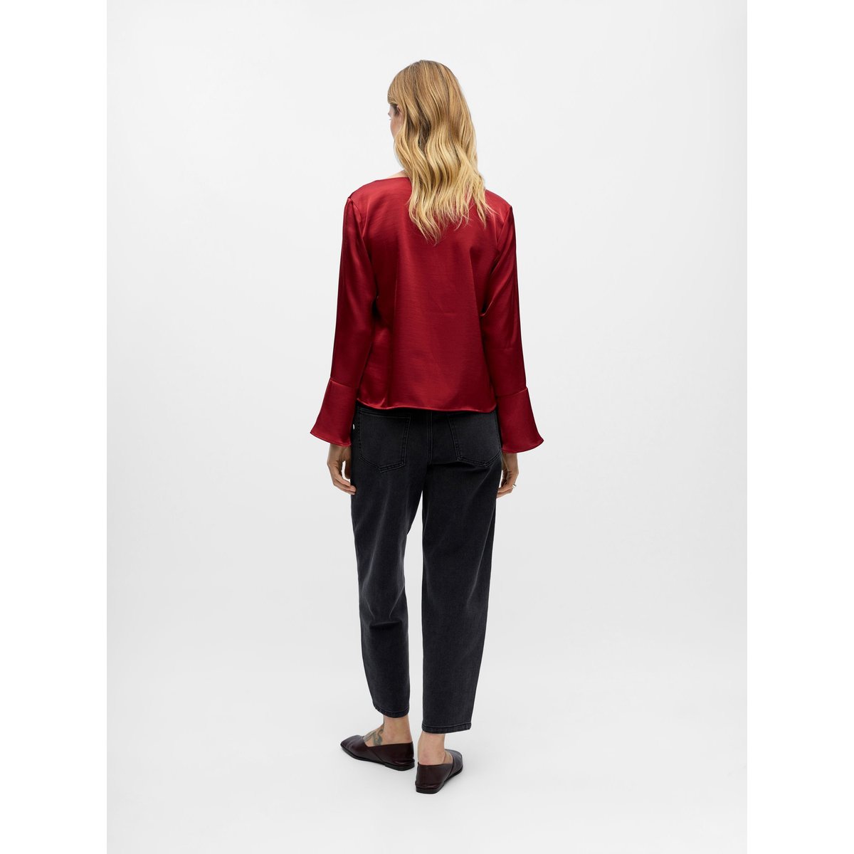 Top Col bénitier rouge - karanda red, OBJECT