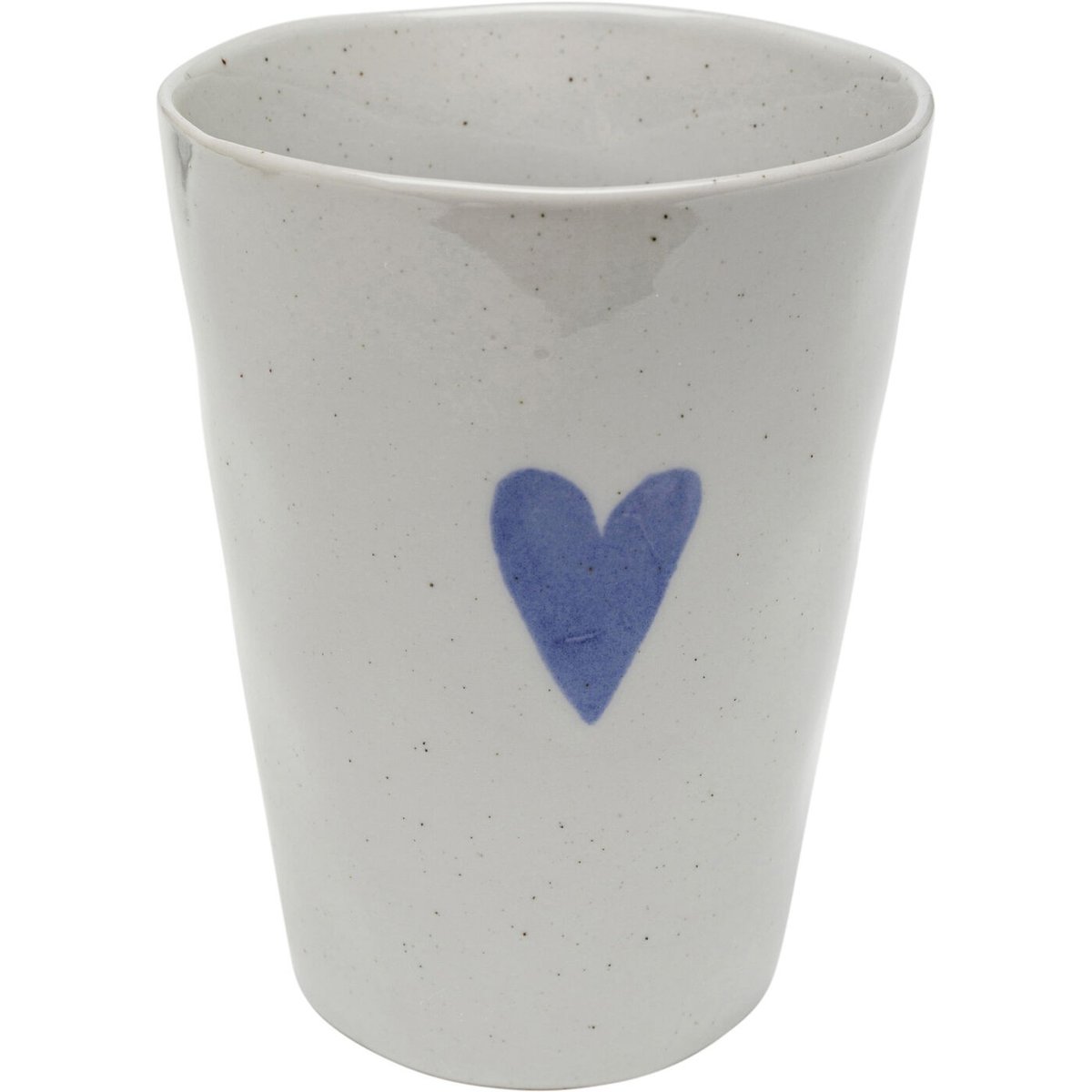 Lot de 6 mugs, CUORI blanc, KARE DESIGN