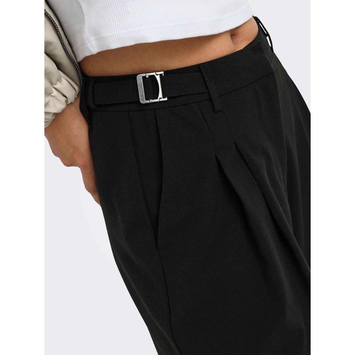 Pantalon À Jambe Large noire - black, ONLY