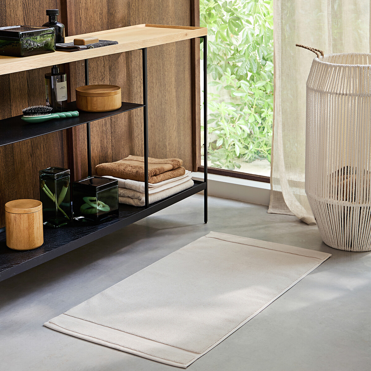 Tapis de bain 1200 g/m², LEON ecru, AM.PM