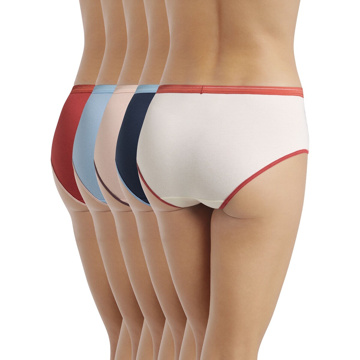 Lote de 5 shorties conjunto tons suaves, DIM