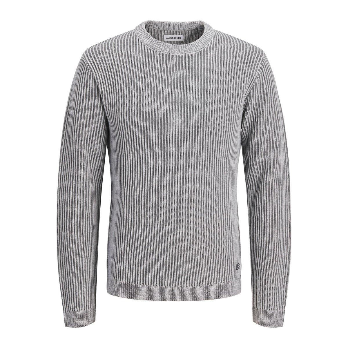 Pull En Maille grise - light grey melange, JACK & JONES
