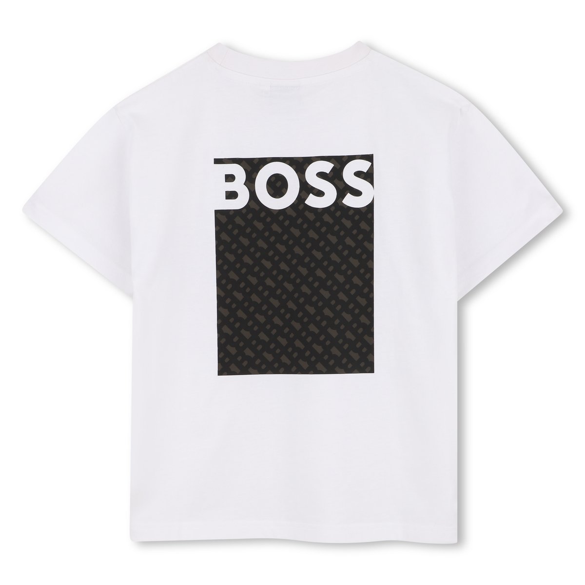Tee-shirt manches courtes blanc, BOSS KIDSWEAR