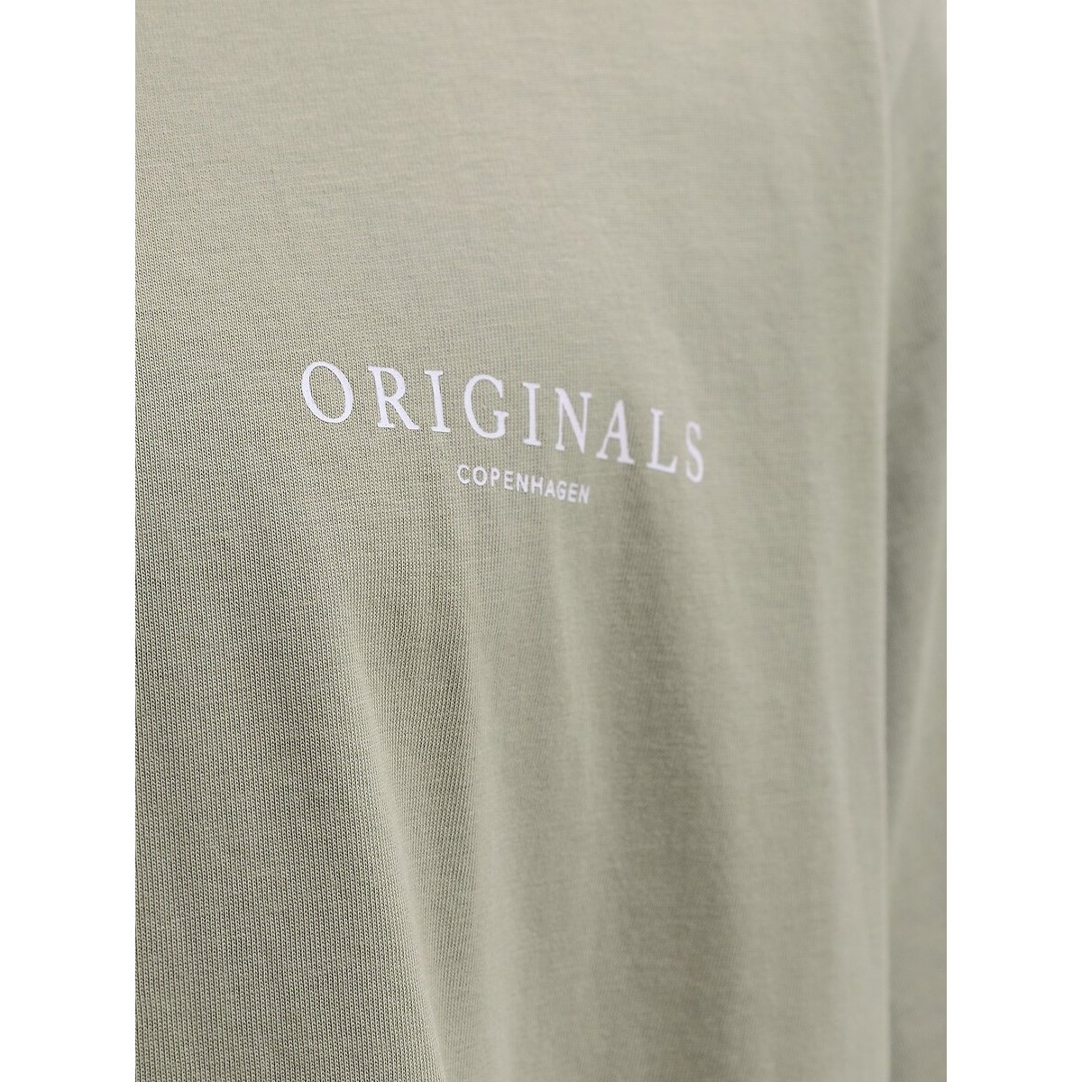 T-shirt manches courtes vert kaki, JACK & JONES