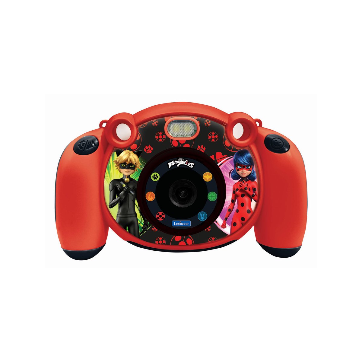 Starcam® Miraculous. Appareil photo numérique HD avec carte SD rouge, LEXIBOOK