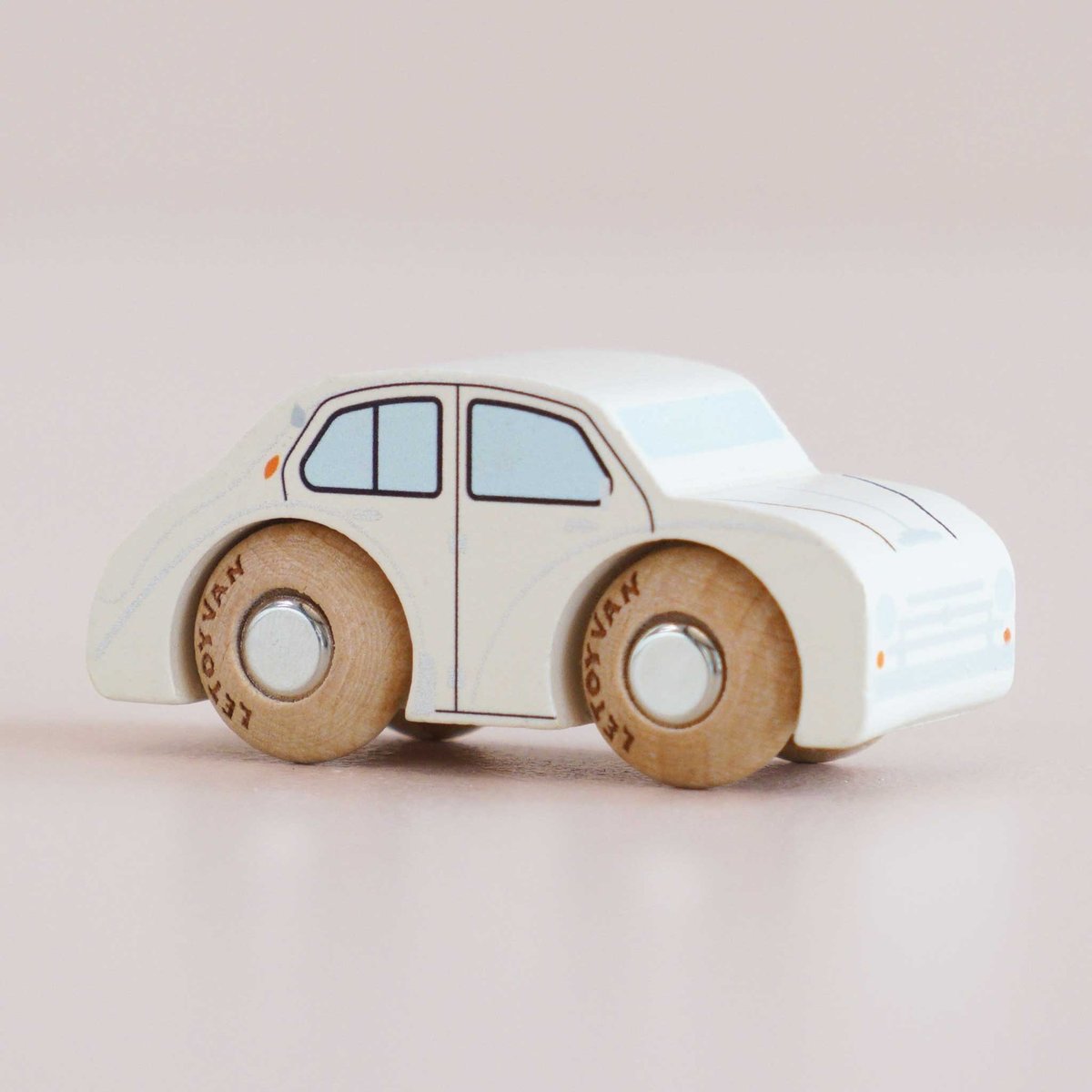 Voiture René No 20 blanc, LE TOY VAN