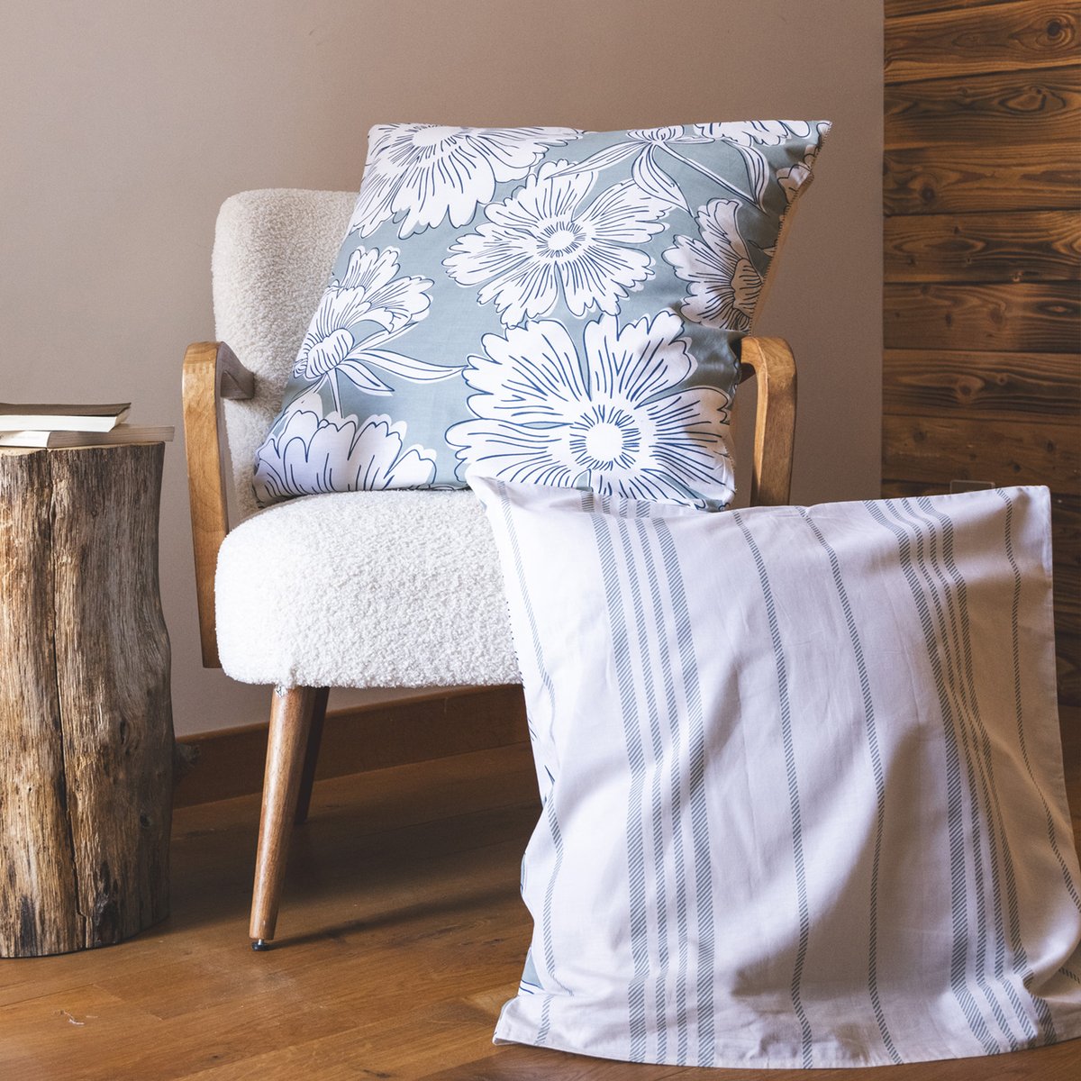 Couette imprimée Coton avec taie Tamara multicolore, EDEN
