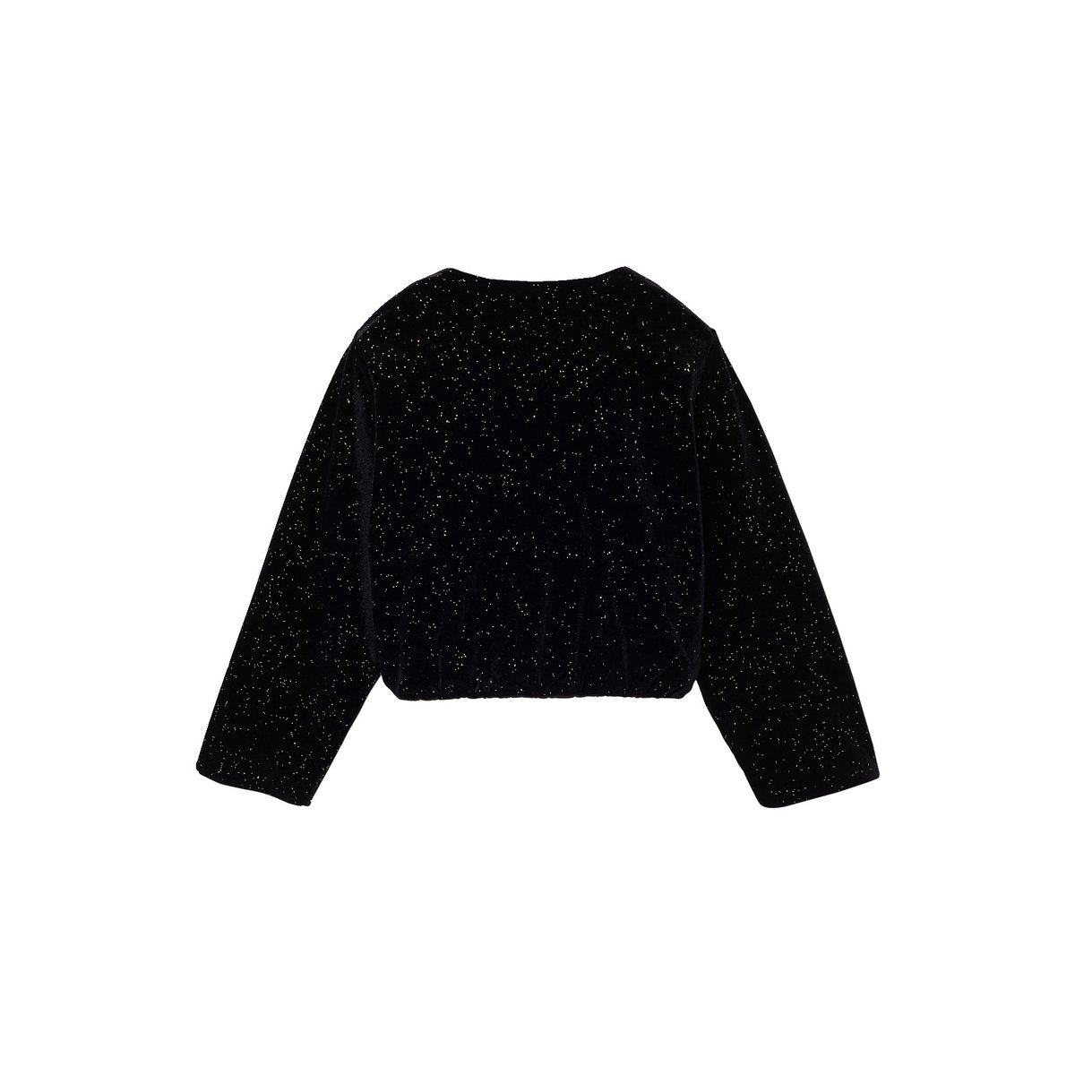 Kimono manches longues noir, VERTBAUDET