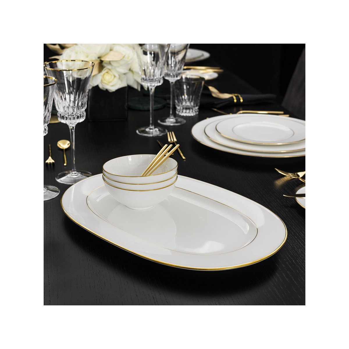 Plat De Service ANMUT blanc, VILLEROY & BOCH SIGNATURE