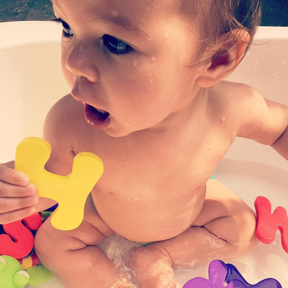 Lettres et Chiffres de Bain multicolore, NUBY