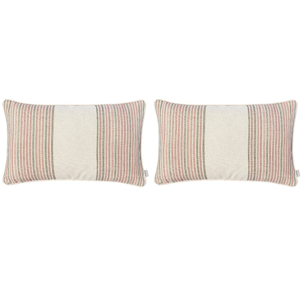 Lot de 2 housse de coussin BLUE LEAF R rose, NAF NAF HOME