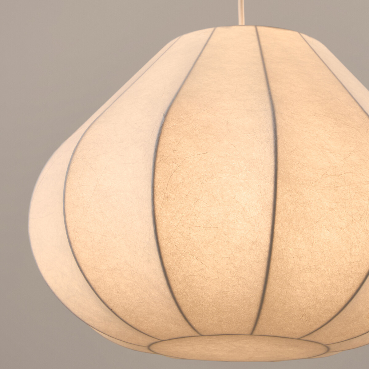 Suspension hauteur, diamètre 45 x hauteur 32 cm, PALUPO blanc, LA REDOUTE INTERIEURS
