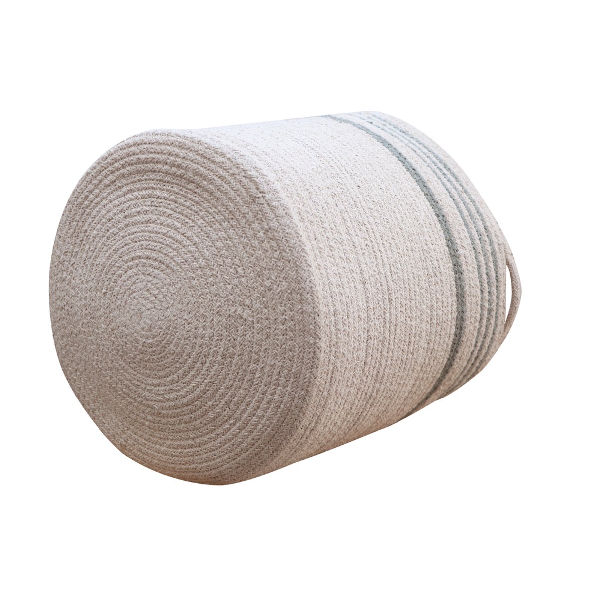 Panier Twin REVERSIBLE beige bleu, LORENA CANALS