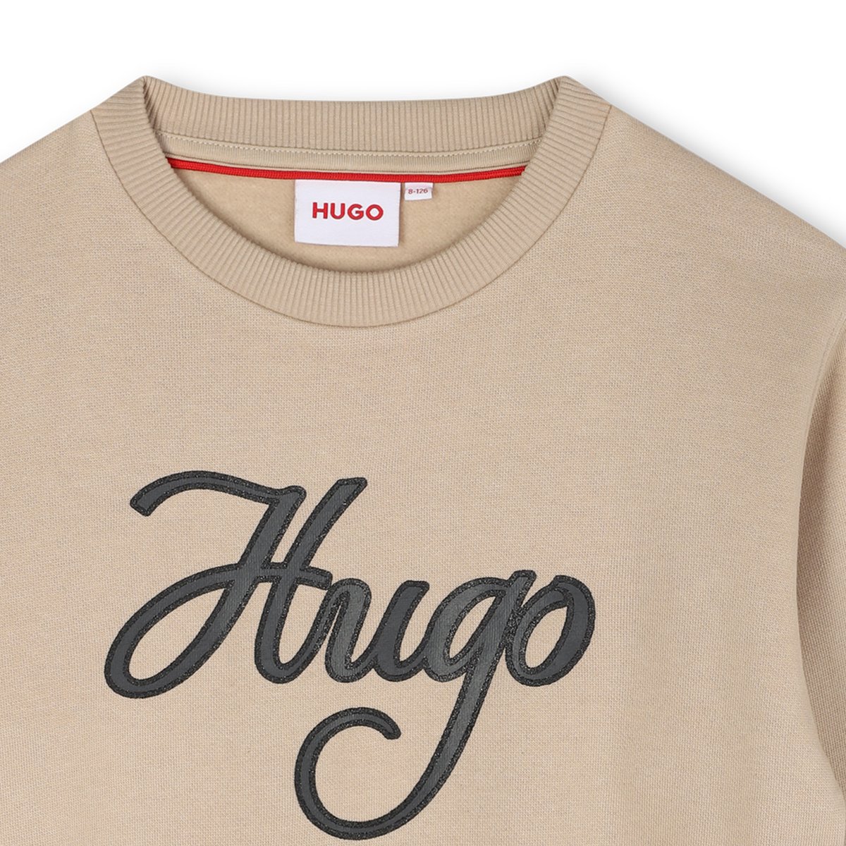Sweat à col rond sand, HUGO KIDSWEAR