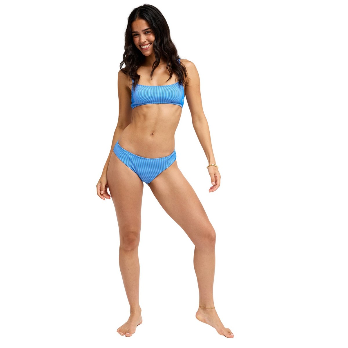 Bas de maillot de bain culotte bikini classique. bleu super sonic, ROXY