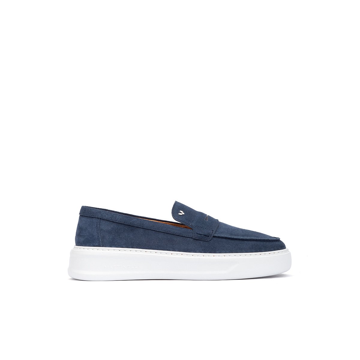 Mocassins cuir Sullivan azulmar, MARTINELLI