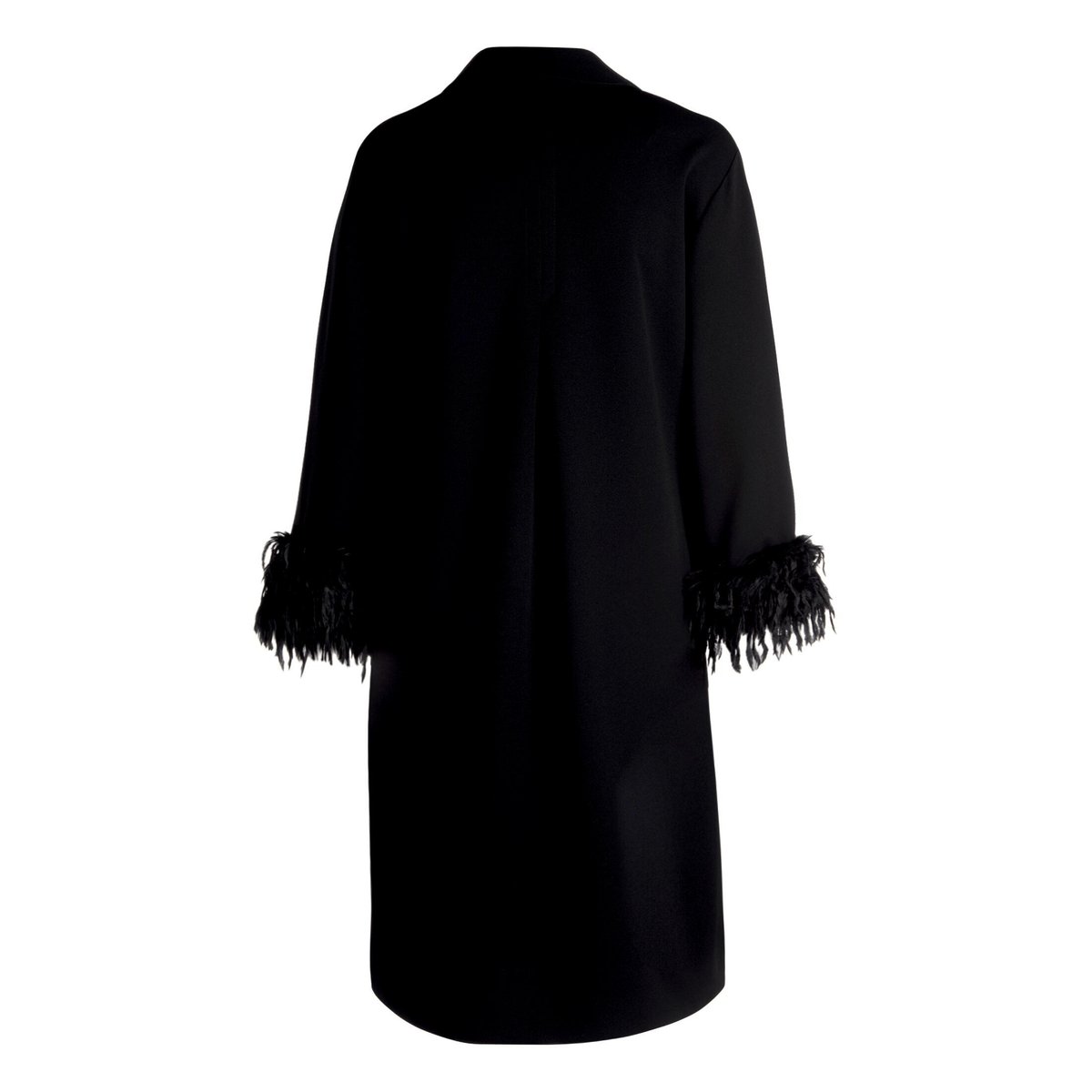 Robe-chemisier à patte de boutonnage noir, BETTY BARCLAY
