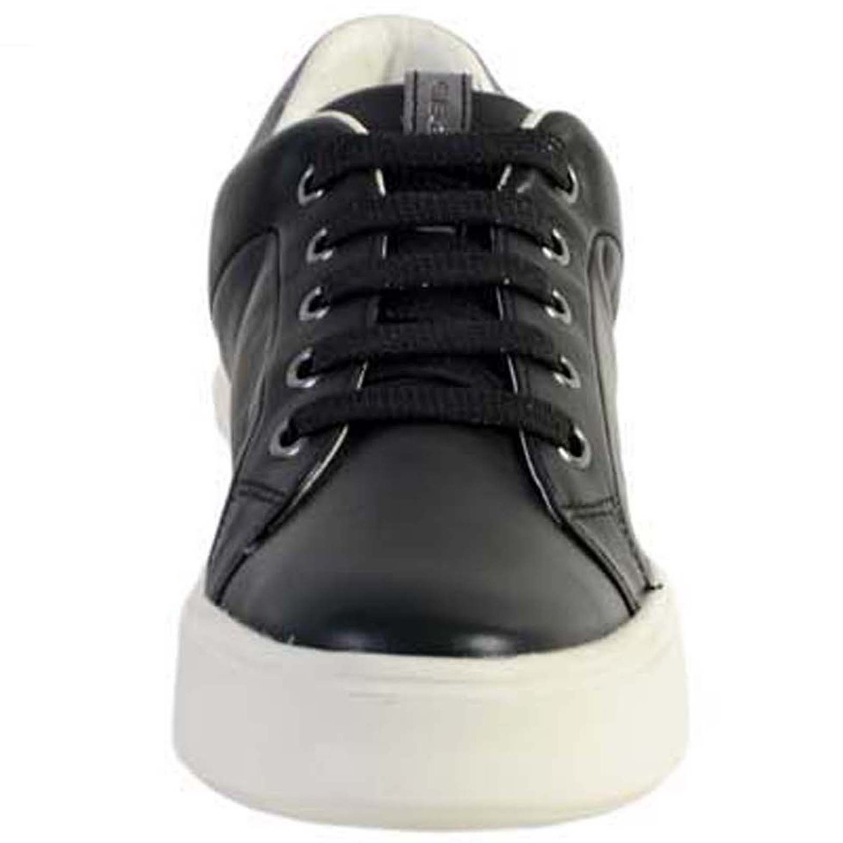 Basket D Nhenbus A - Nappa noir, GEOX