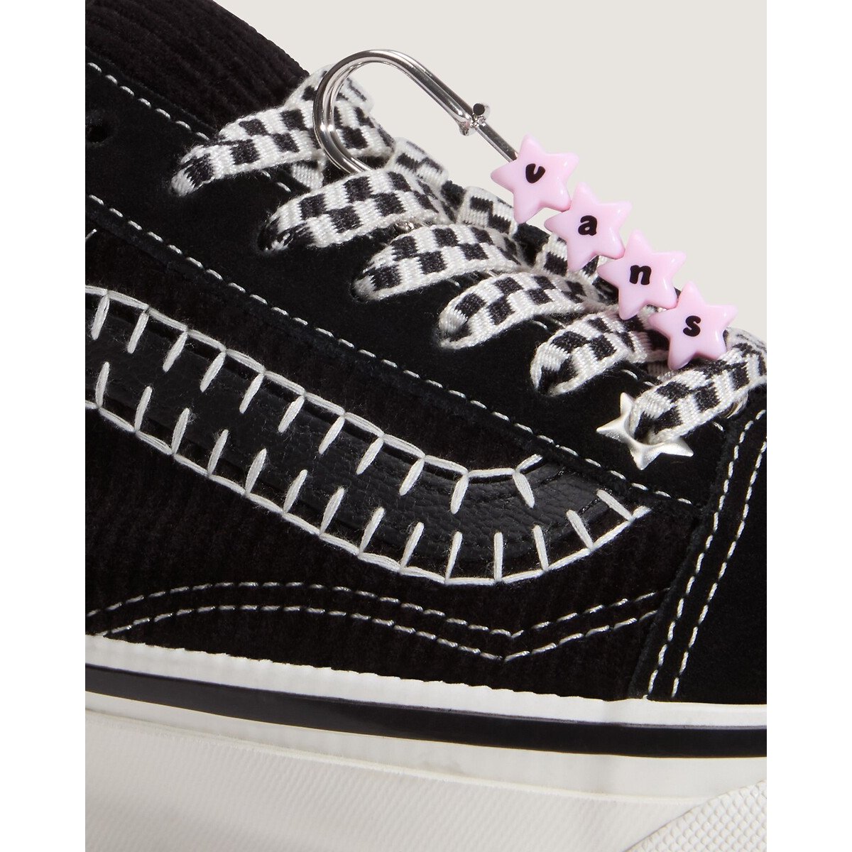 Baskets basses avec charms, Old Skool noir, VANS
