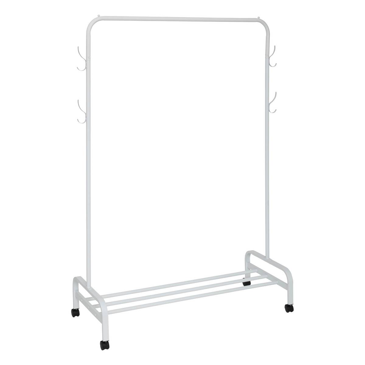 Portant à vêtements 180x118cm CLOTHY blanc, 5FIVE SIMPLY SMART