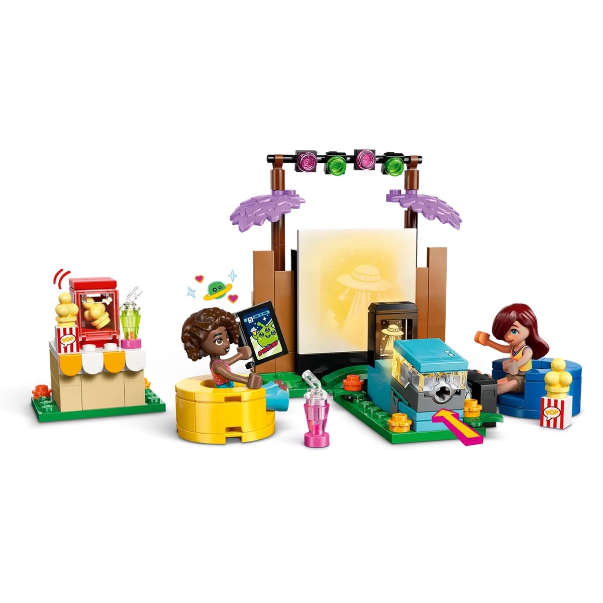 Friends Soirée cinéma entre amies multicolore, LEGO