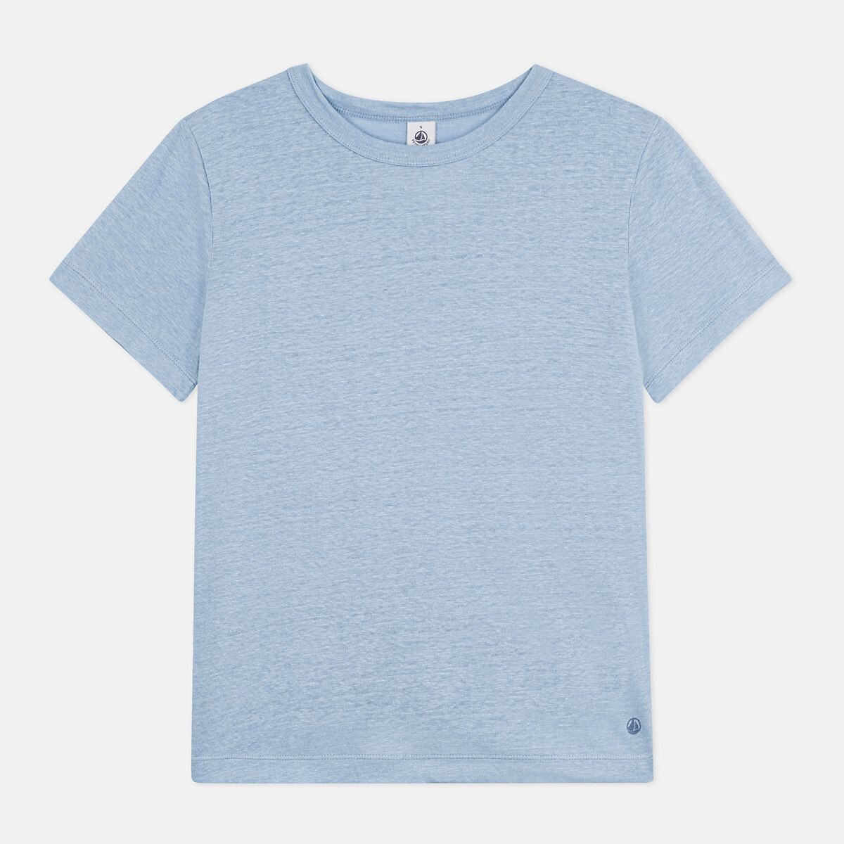 T-shirt, manches courtes bleu ciel, PETIT BATEAU
