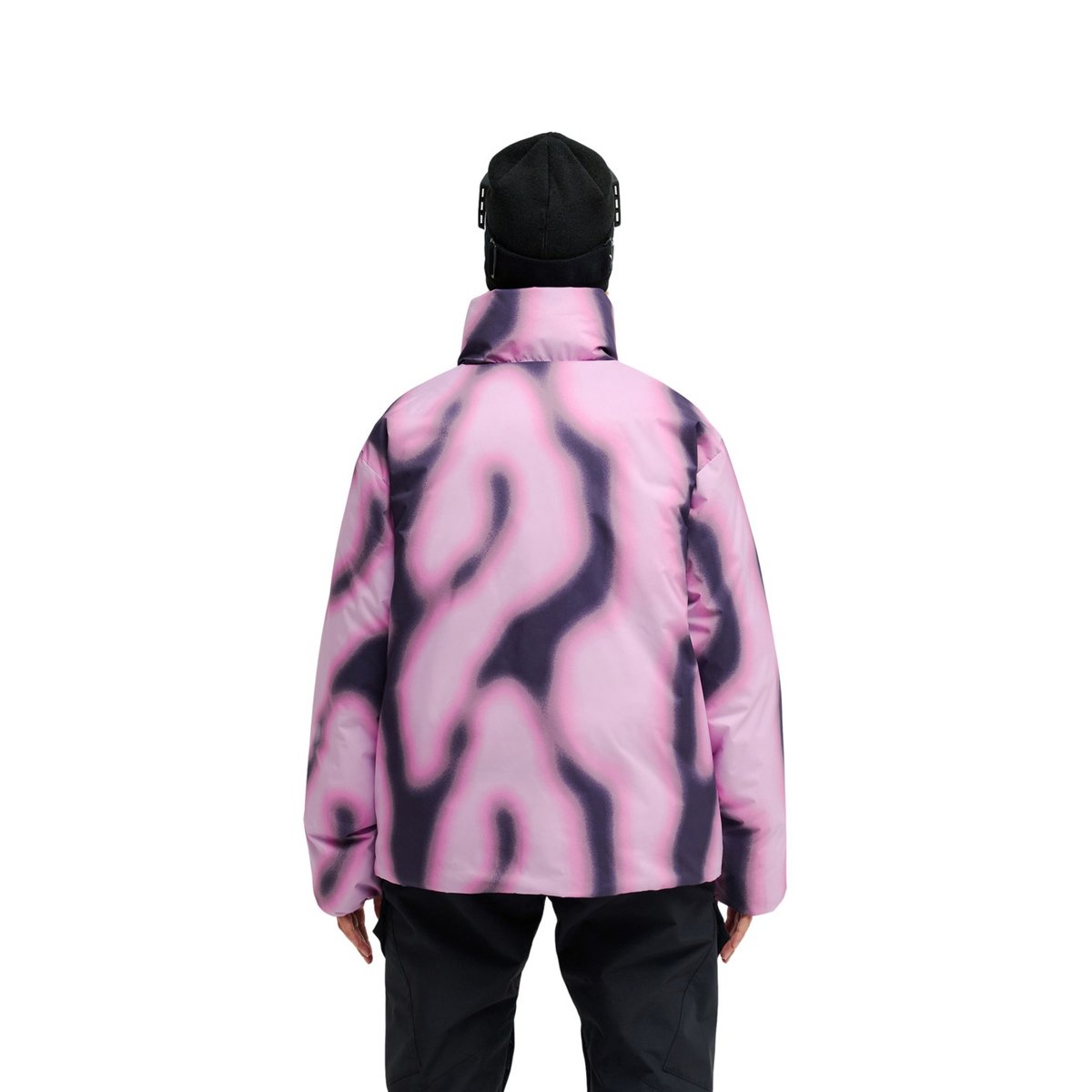 Doudoune technique courte AURA 10K. rose offscale lilac, DC SHOES