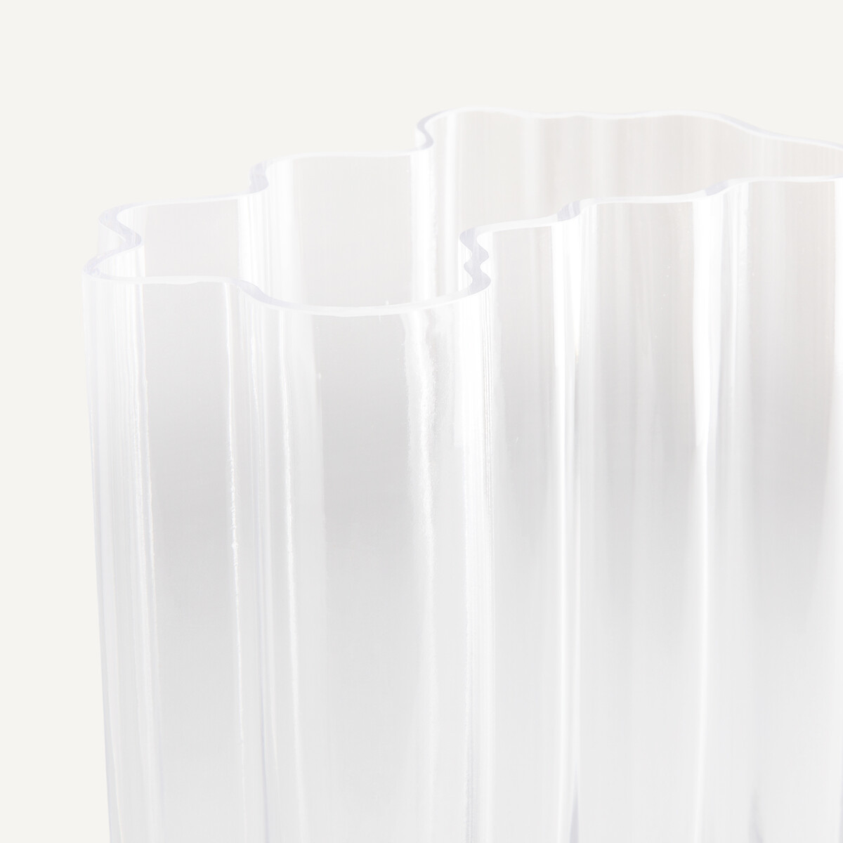 Vase en verre soufflé, ISSEY transparent, AM.PM