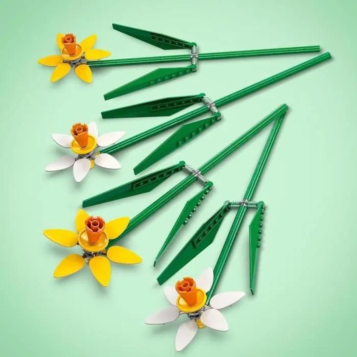 LEGO Botanicals - Bouquet de Jonquilles Éternelles - 40747 jaune, blanc, vert, LEGO
