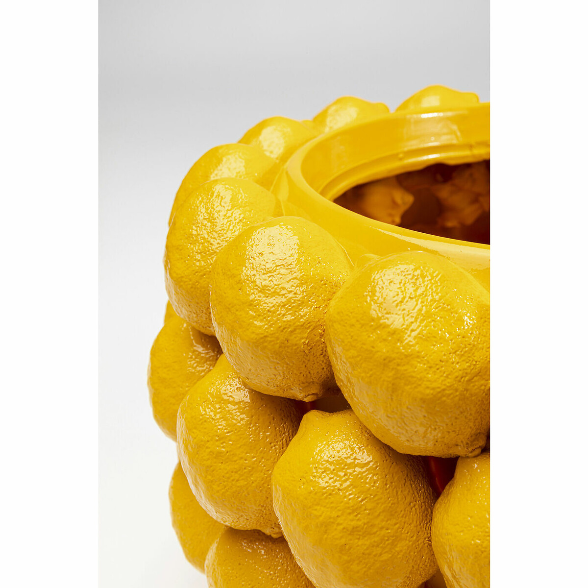 Cachepot décoratif Lemon Juice 22cm jaune, KARE DESIGN