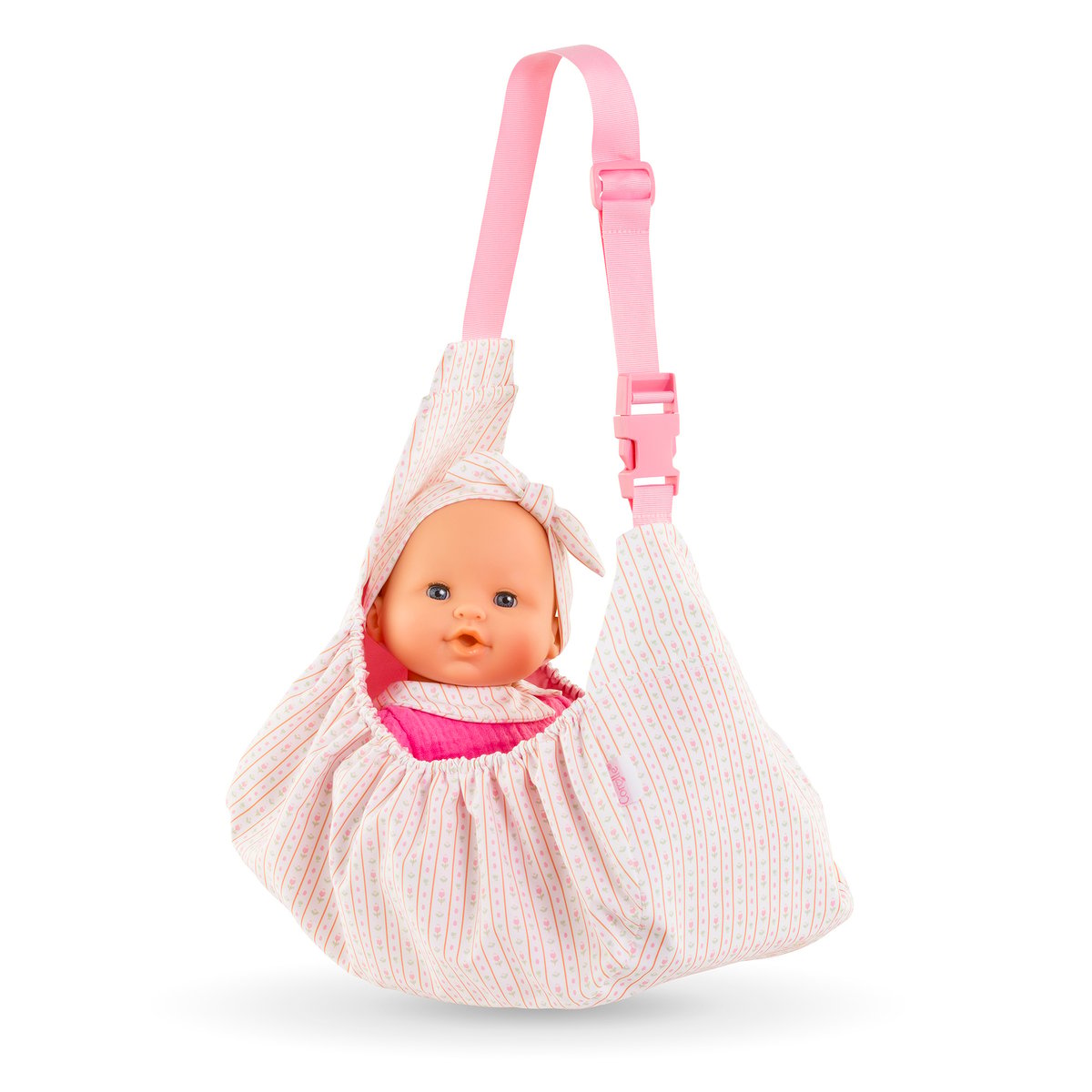 Sac de Portage Tulipes pour poupon 36 cm couleur unique, COROLLE