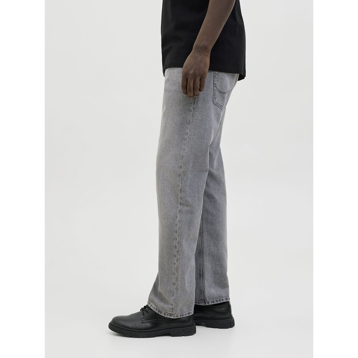 Jeans a gamba dritta, CHRIS denim grigio, JACK & JONES