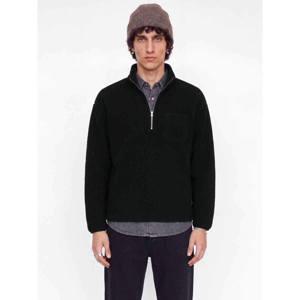 Sweat-Shirt black beauty 1, JACK & JONES