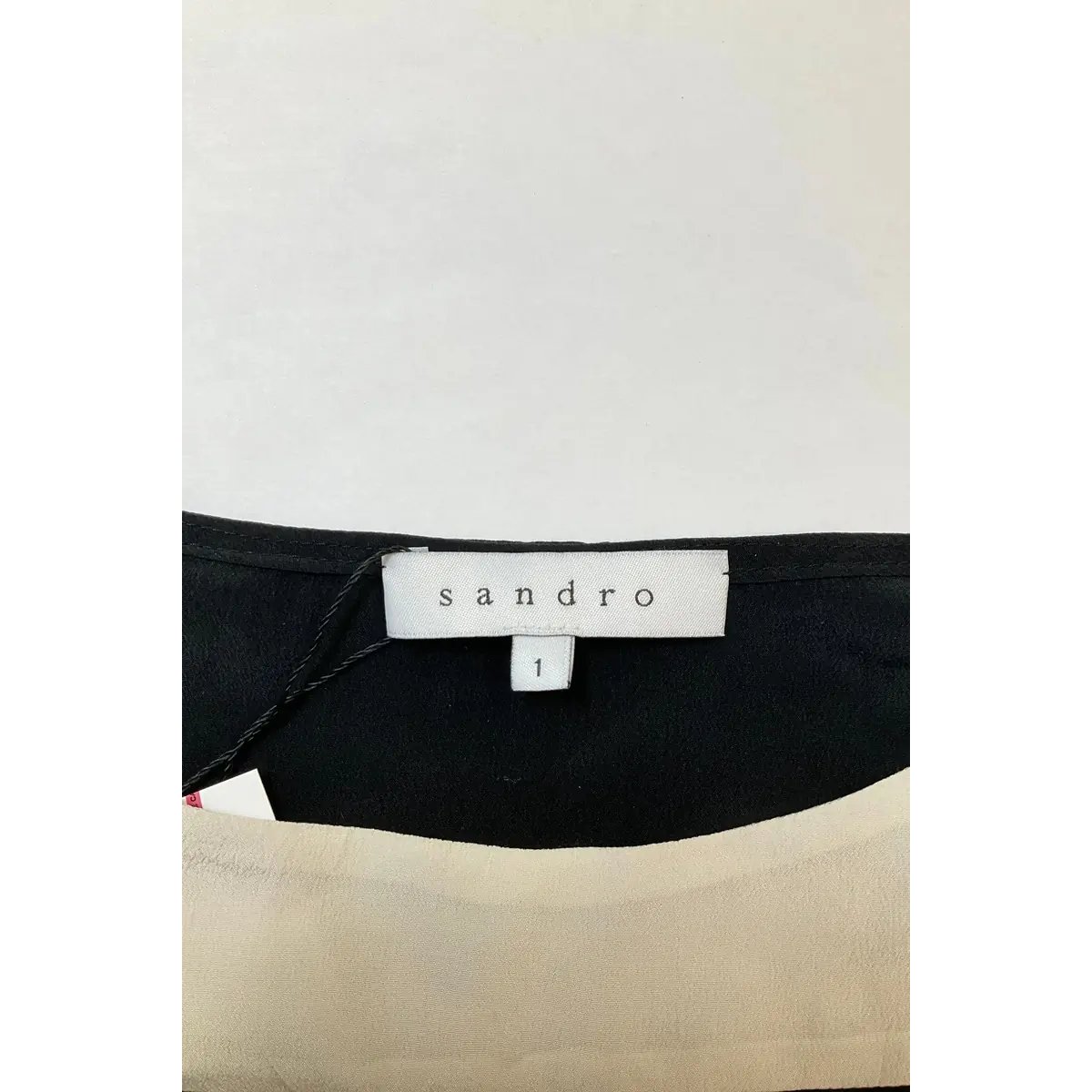 Blouse - Très Bon État noir, SANDRO
