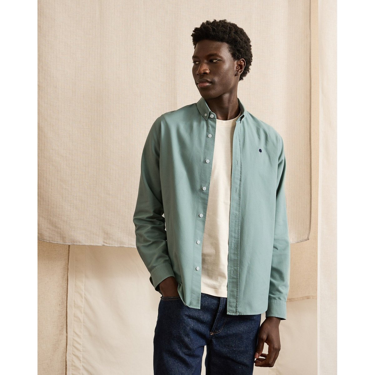 Chemise IVOY vert d'eau, FAGUO