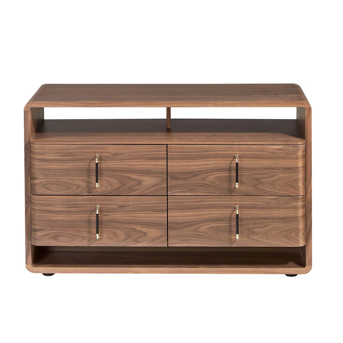 Commode en noyer et PVC noyer, ANGEL CERDA