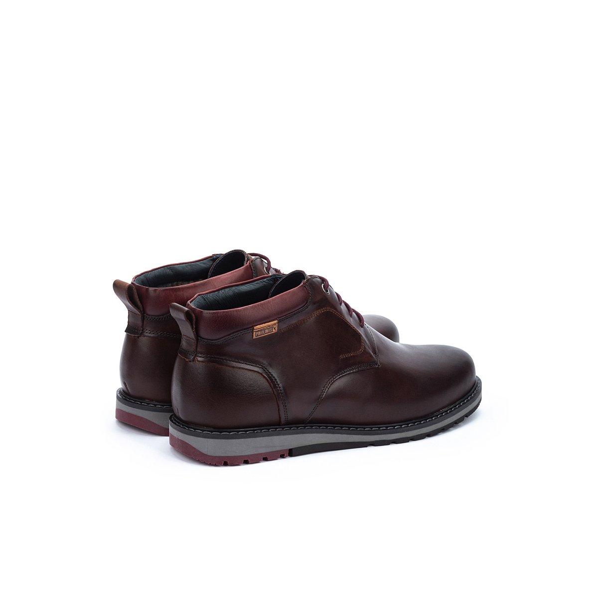 Bottines cuir Berna doublure chaude olmo, PIKOLINOS