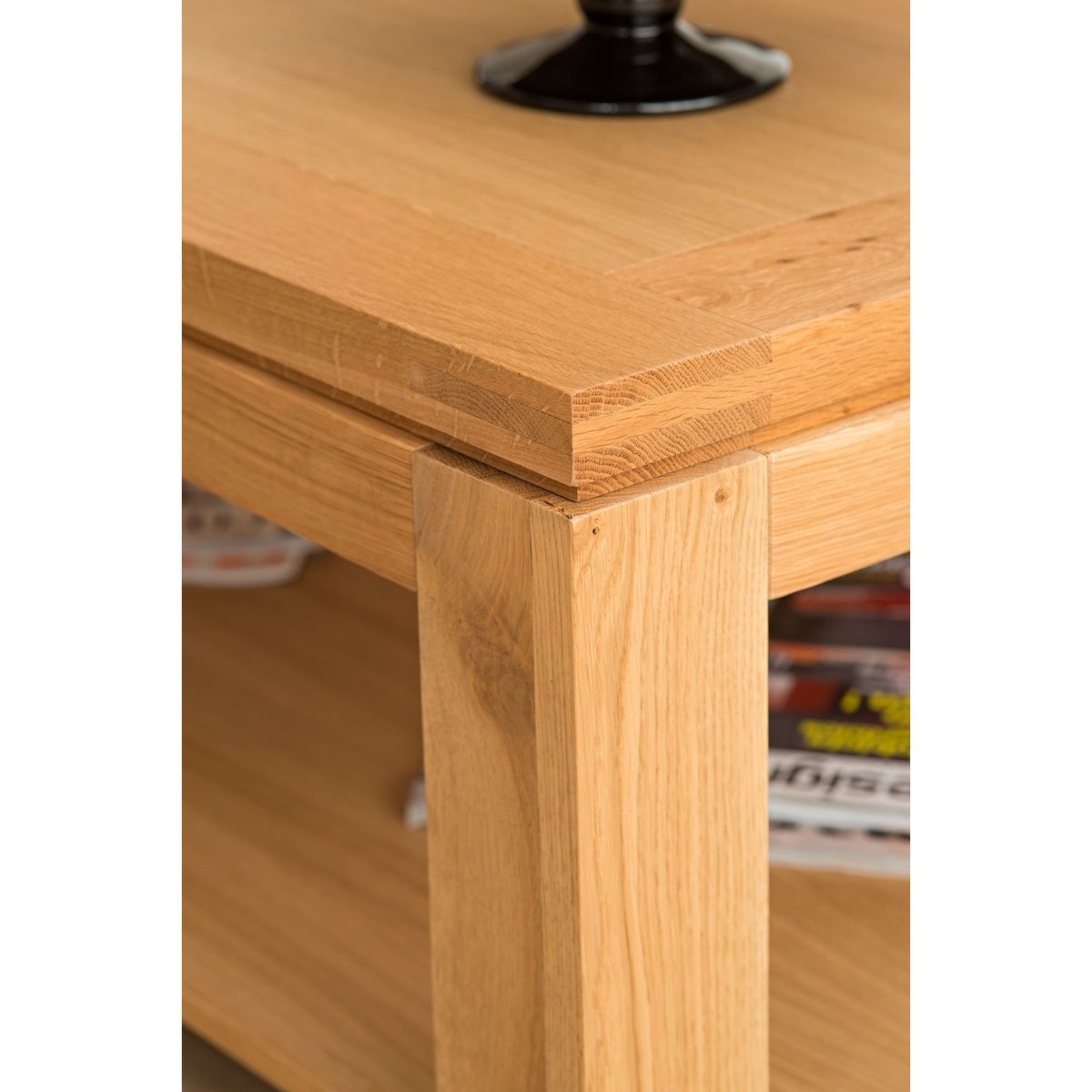 Table basse moderne bois chêne clair massif - BOSTON bois clair, HELLIN, DEPUIS 1862