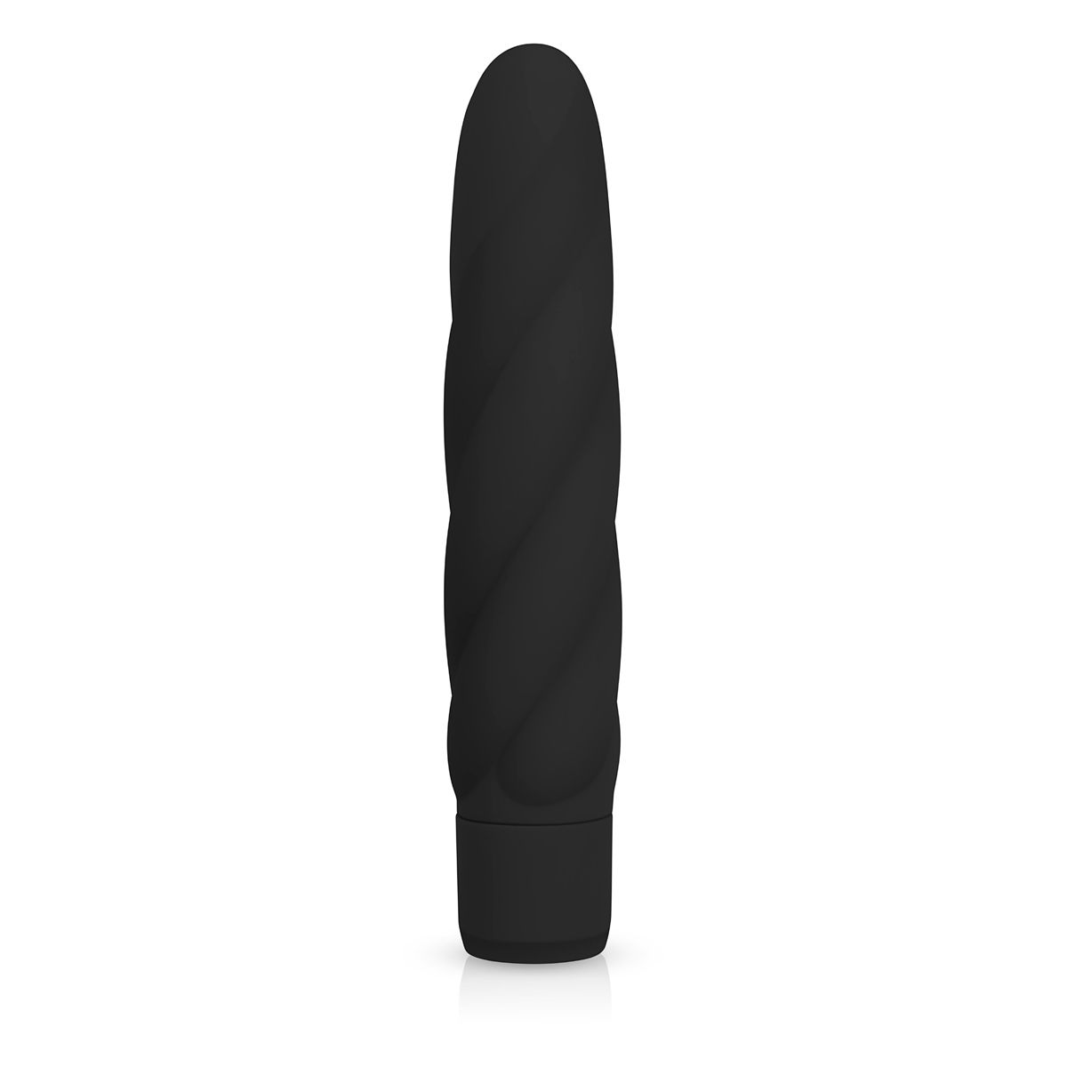 Vibromasseur en silicone noir, EASY TOYS