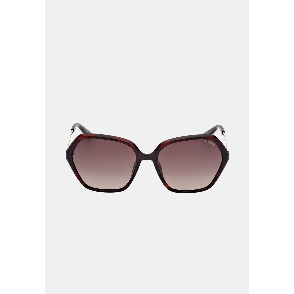 Lunettes De Soleil Géométriques marron multi, GUESS