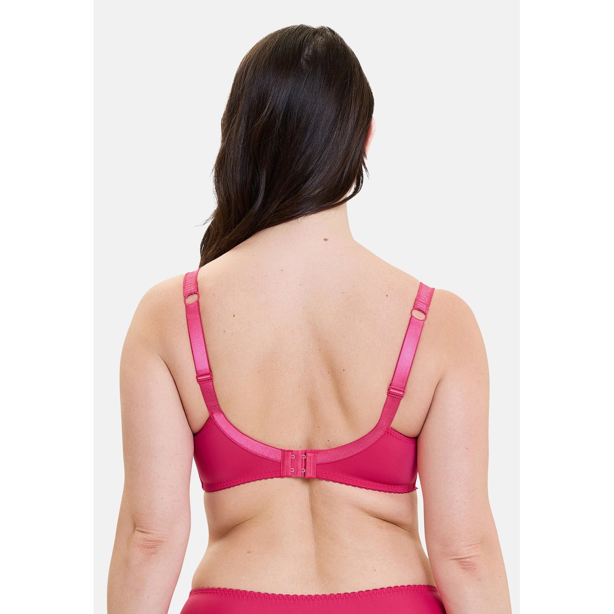 Soutien gorge emboitant avec armatures Arum rose fluo, SANS COMPLEXE
