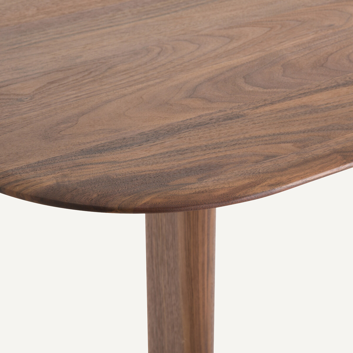 Mesa bistro para 2 cubiertos de nogal macizo, diseño de Emmanuel Gallina, MONCEAU nogal, EMMANUEL GALLINA X AM.PM