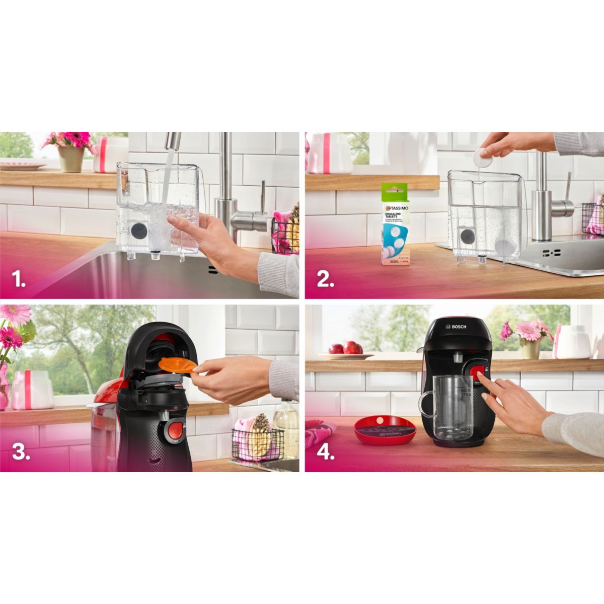 Tassimo Happy TAS103E couleur unique, BOSCH