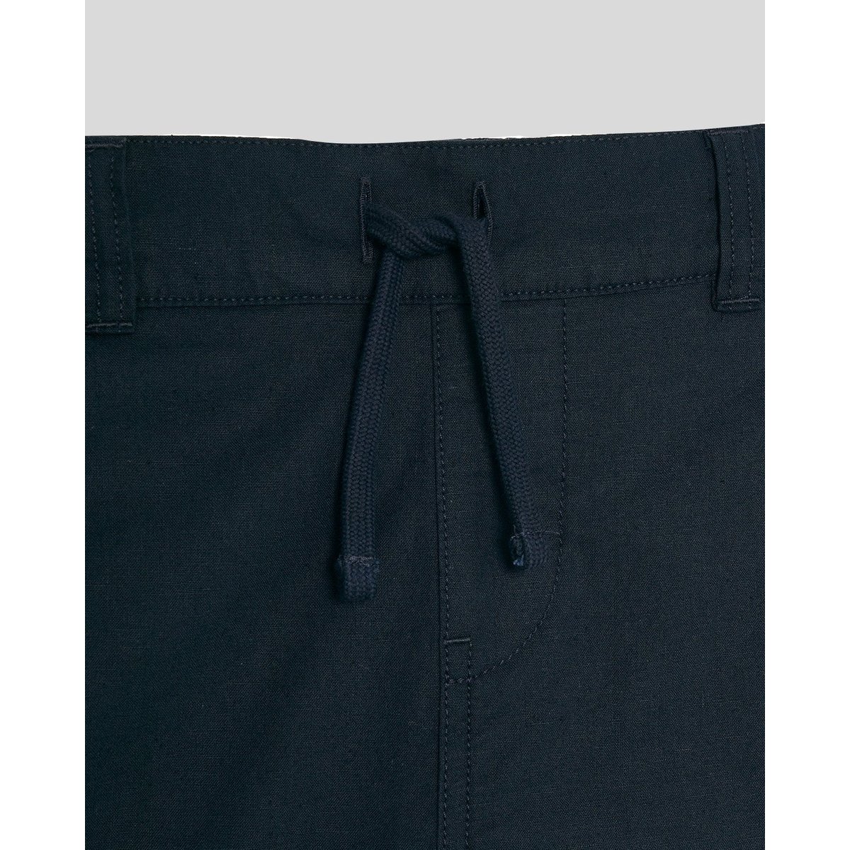 Pantalon en lin bleu foncé marine, LYLE & SCOTT