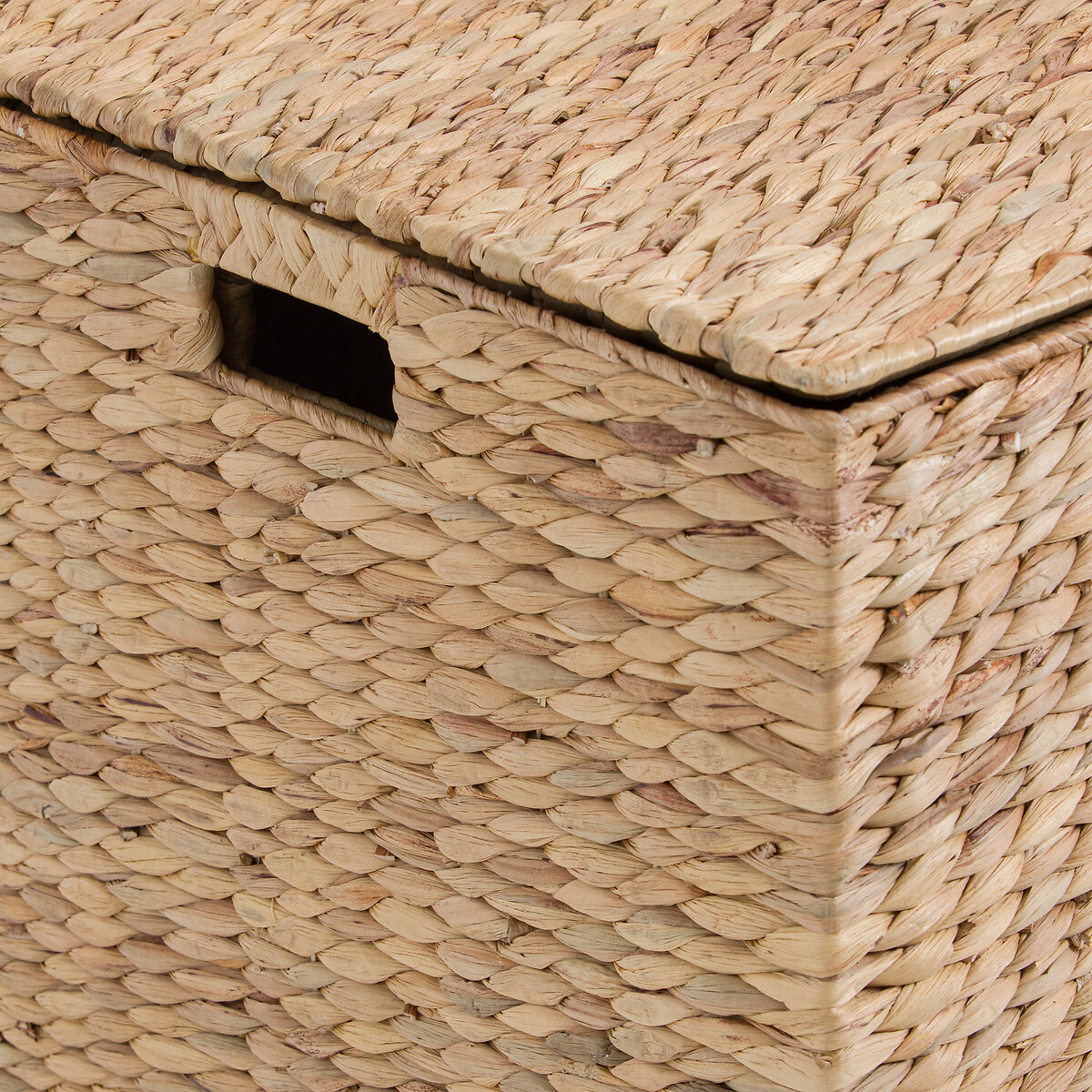 Set of 3 Semra L86cm Water Hyacinth Trunks natural, LA REDOUTE INTERIEURS