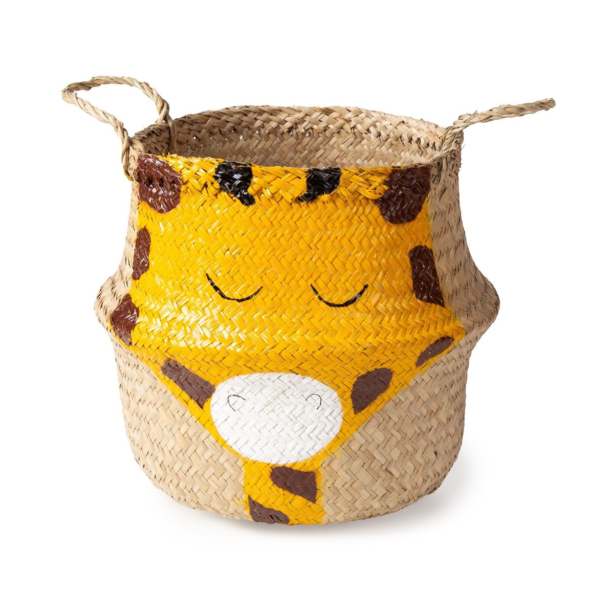 COMPACTOR - Panier de rangement  BELLY avec poignées - 30 x 30 x H.28 CM - Beige naturel, COMPACTOR