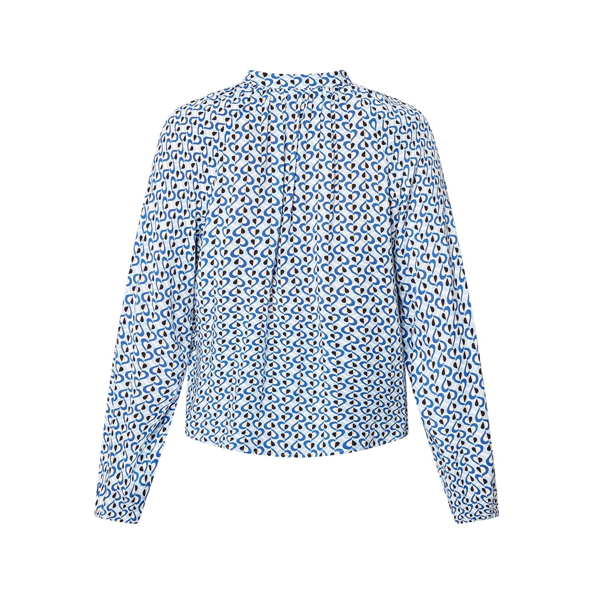 Blouse mit grafischem print creamblue, ZERO