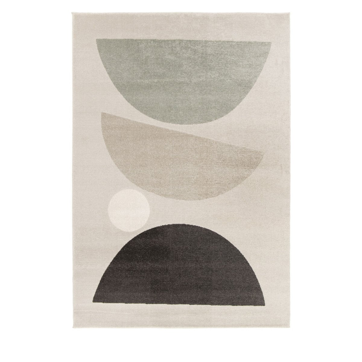 Tapis contemporain à motif géométrique- LÉO II multicolore, DRAWER