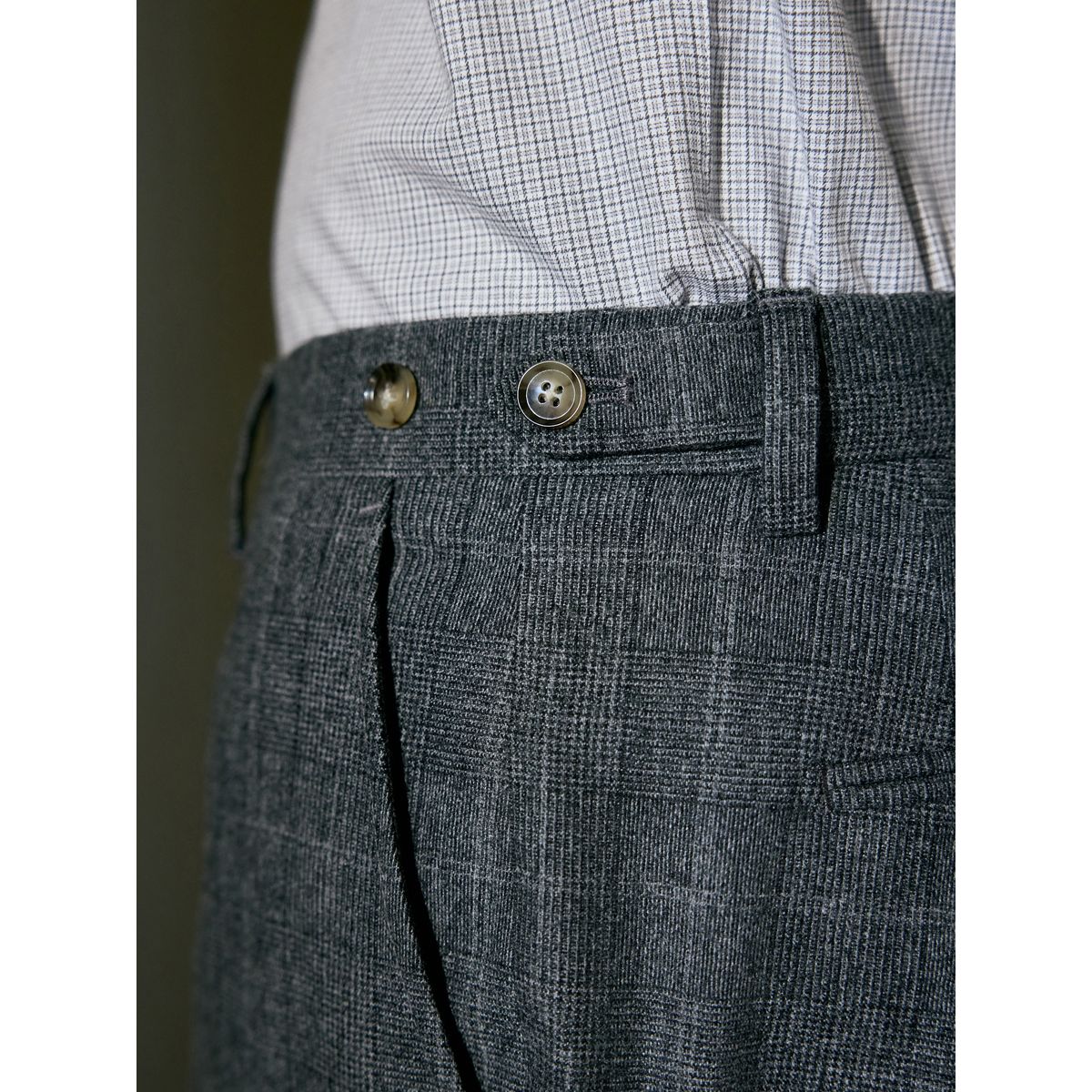 Pantalon de costume en laine reda italienne Signature gris, NEXT