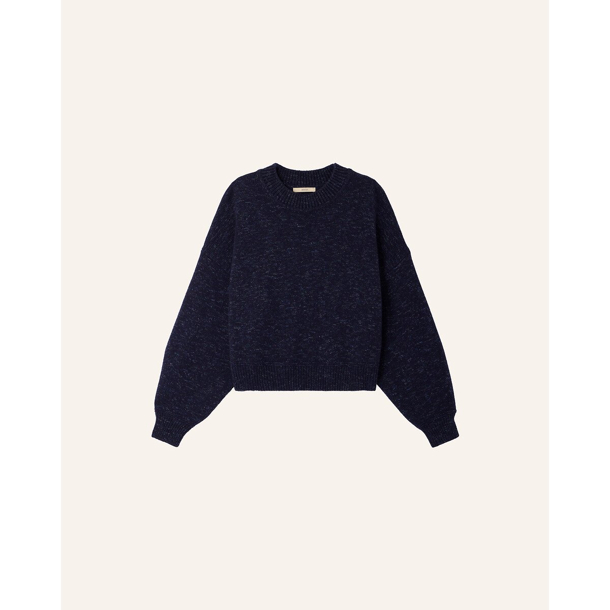 Speto Wool Crew Neck Jumper indigo, SESSUN